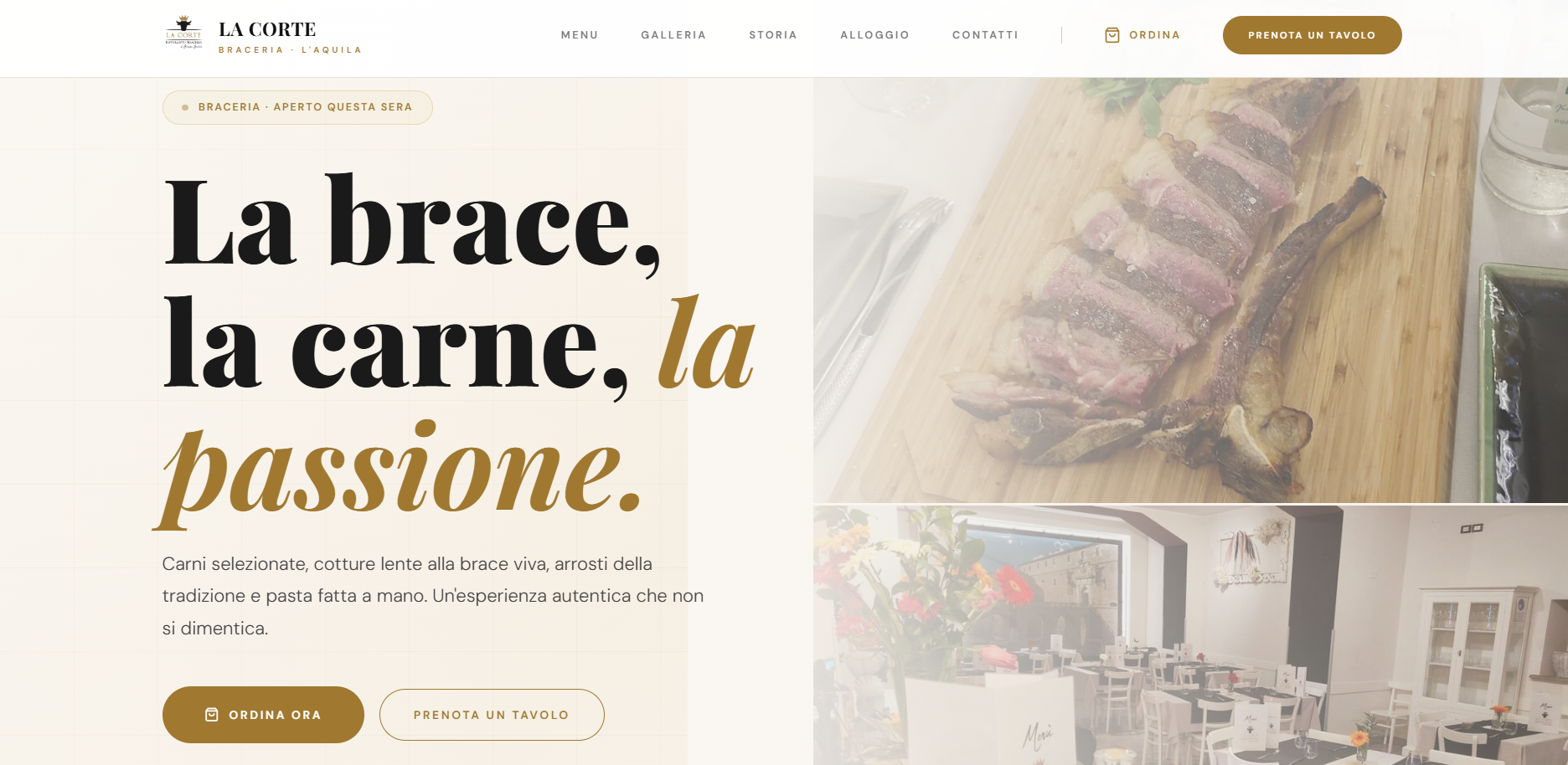 La Corte — Braceria