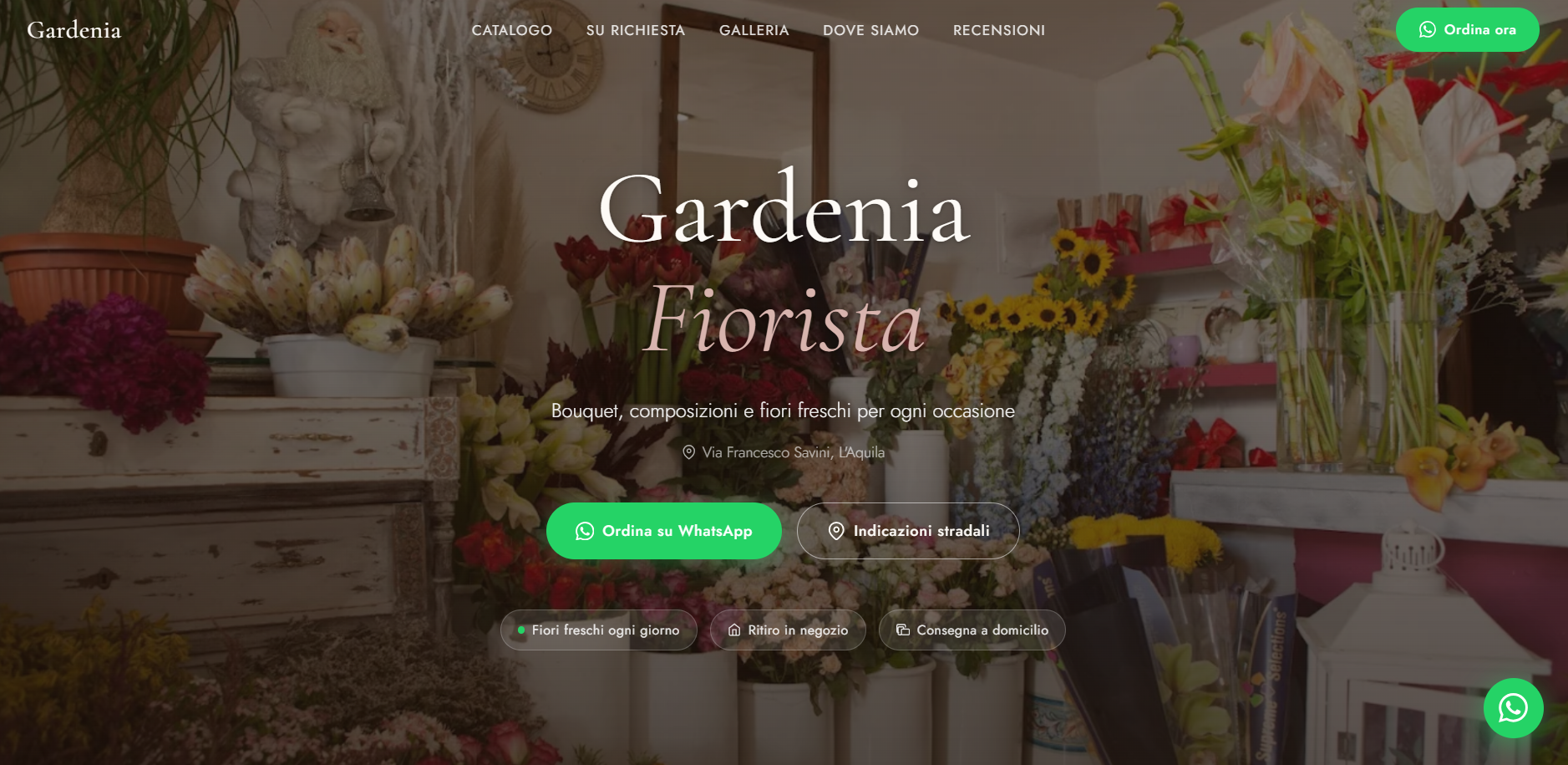 Gardenia — Fiori Freschi